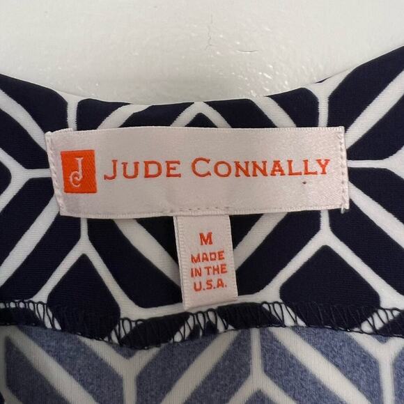 JUDE CONNALLY MARY PAT DRESS - STAR LATTICE NAVY - Picture 7 of 9